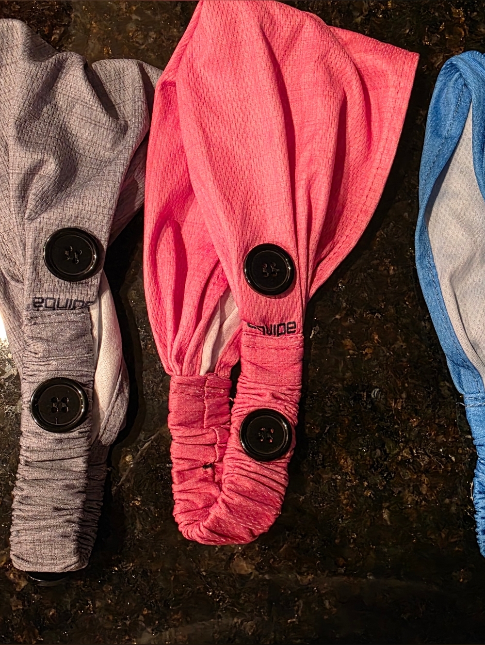 Knotted Mask Button Headbands